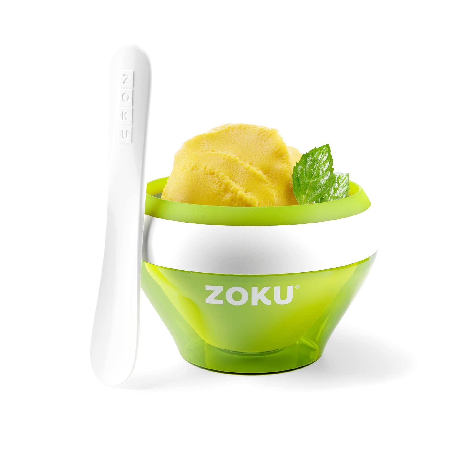 Ice Cream Maker, Compact Make and Serve Bowl with Stainless Steel Freezer Cor…
