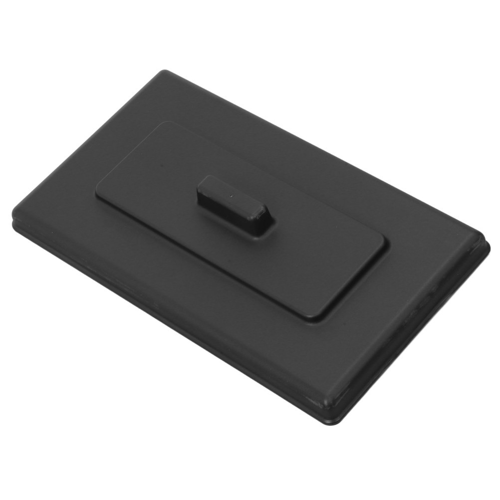 Black PVC Ice Cream Maker Replacement Lid with Handle for Kitchen Accessories