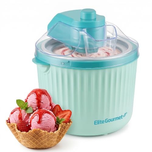 EIM1750 Self-Churning Electric 1Qt. Ice Cream Maker, Homemade Ice Cream,