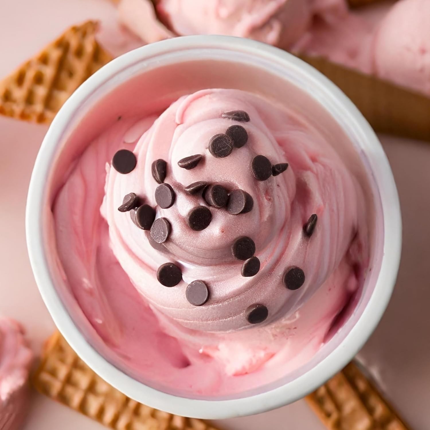 Electric Ice Cream Maker – Create Homemade Delight in 2 Qt, No Salt/Ice Needed