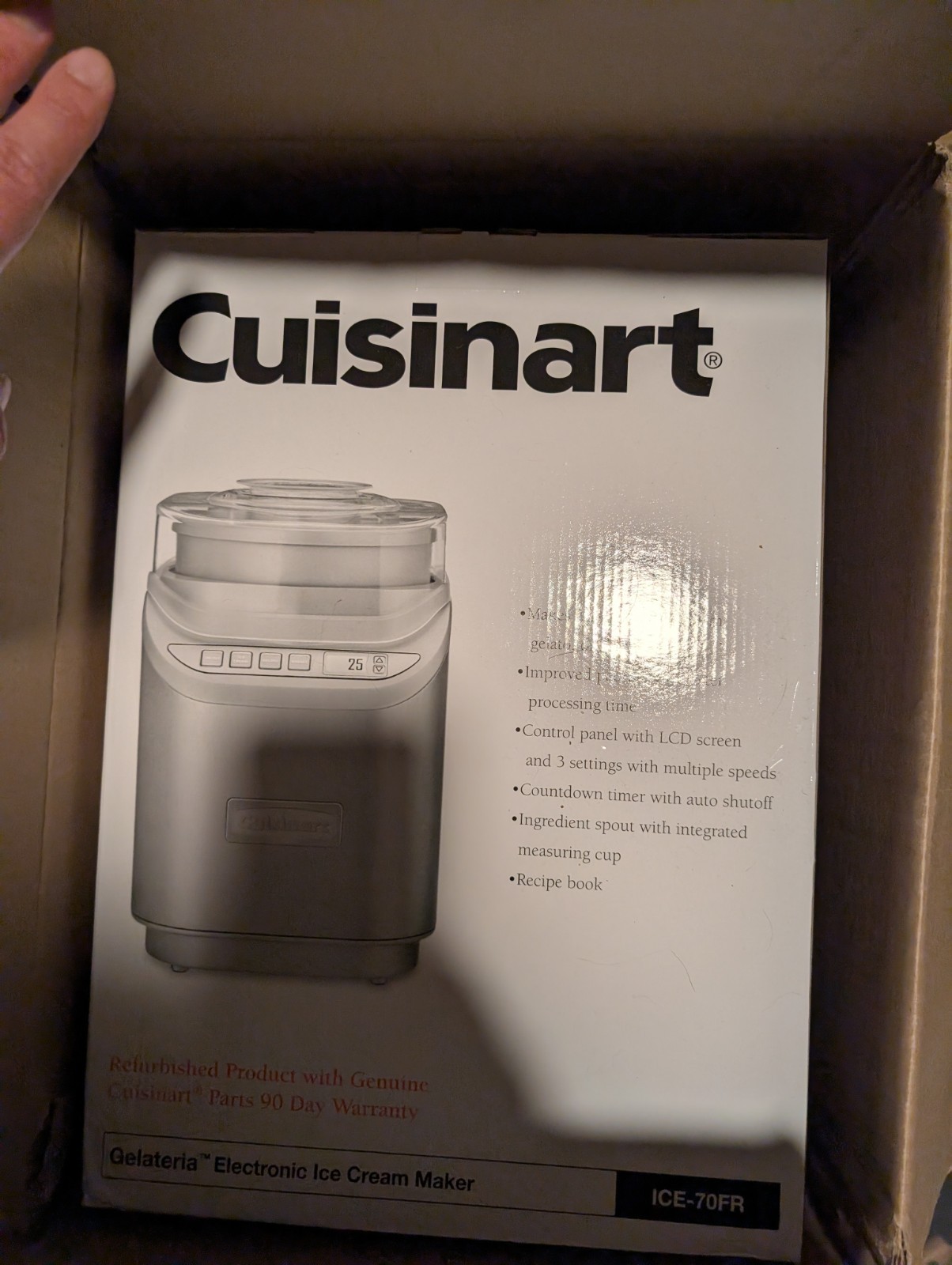 Cuisinart Ice Cream Maker Brand New
