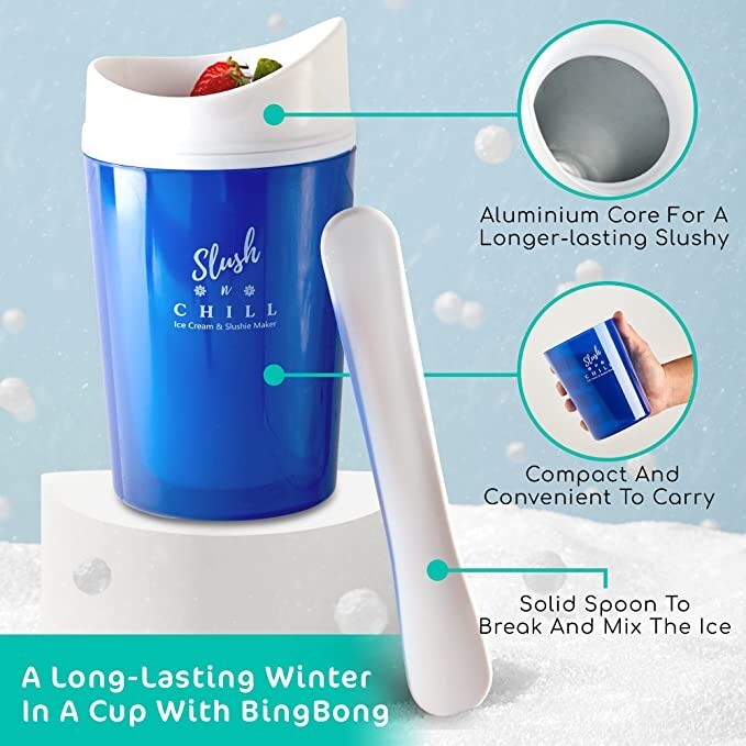 *Slush and Shake Maker – Frozen Slush Cup for Instant, Delicious Single-Serving*