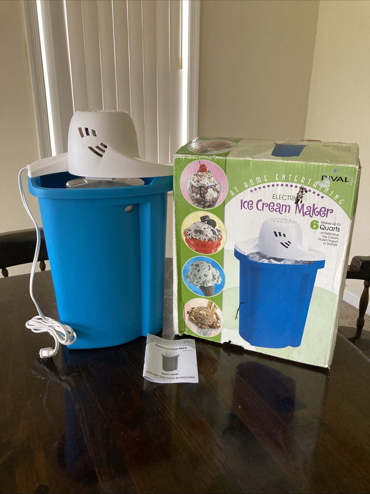 Rival Ice Cream Maker 6qt (8804/8806)