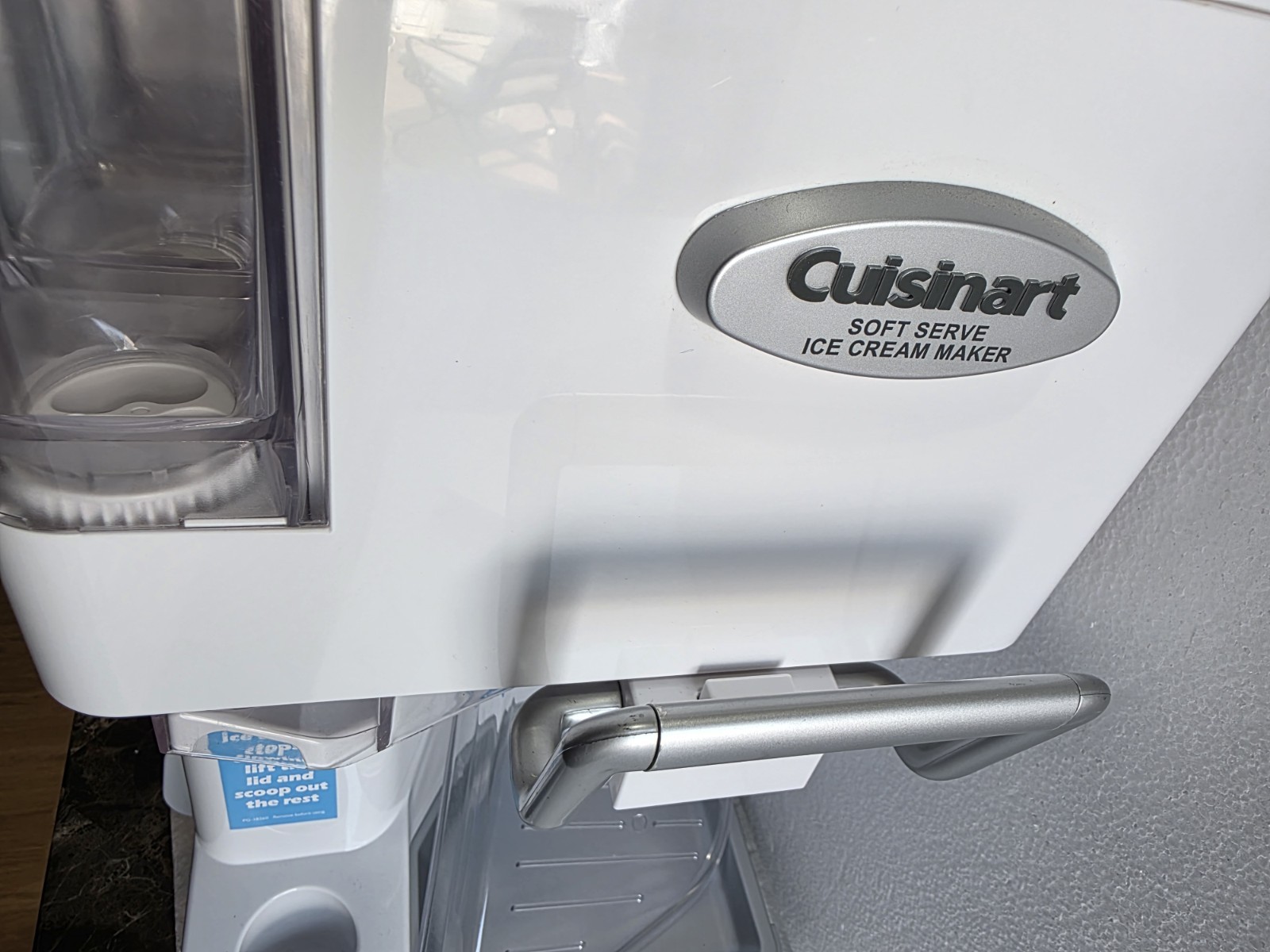 Cuisinart ICE-45 Mix It In Soft Serve 1.5 Quart Ice Cream Maker White TESTED