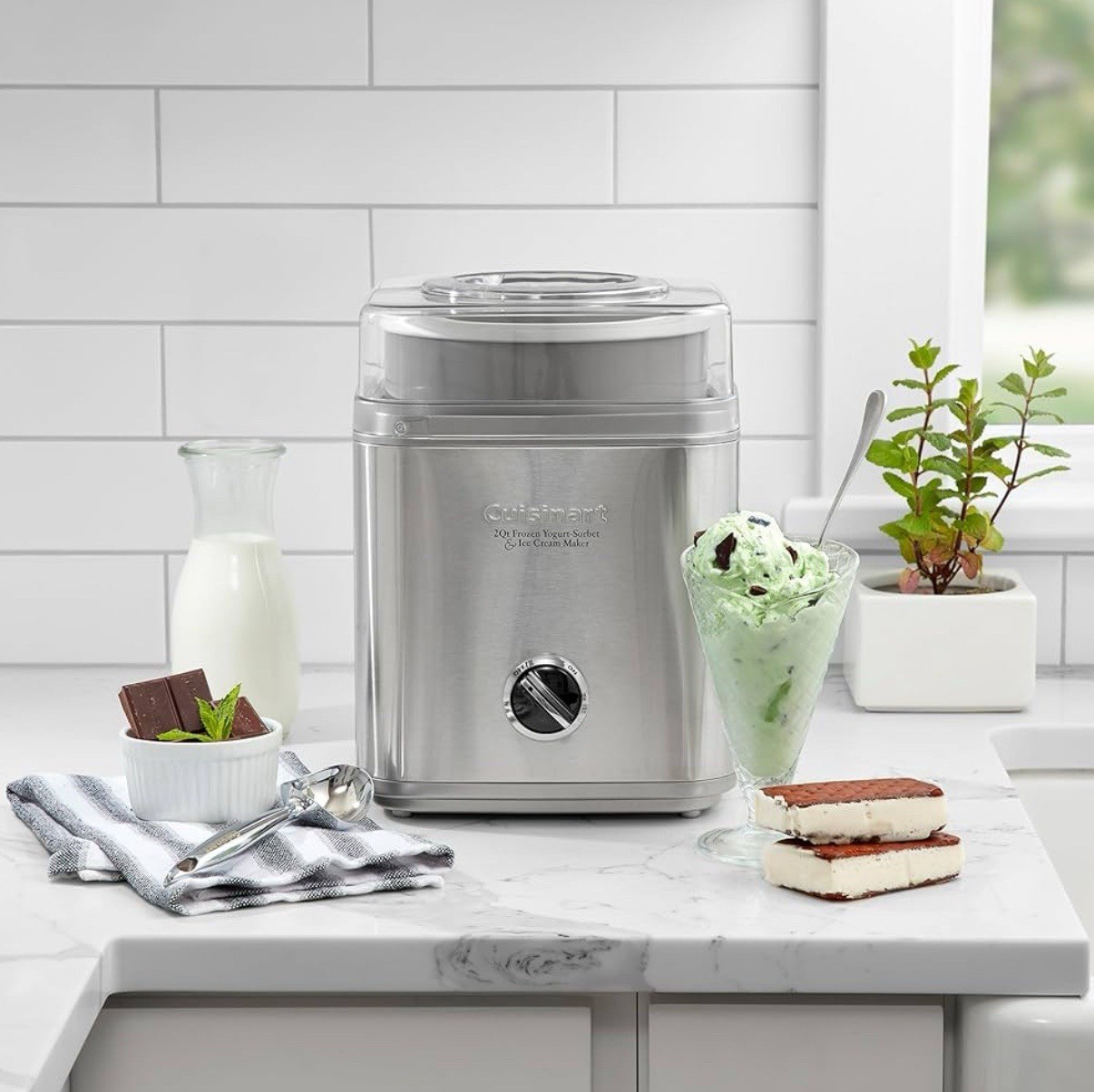 Cuisinart ICE-30BCP1 Frozen Yogurt Maker – Silver