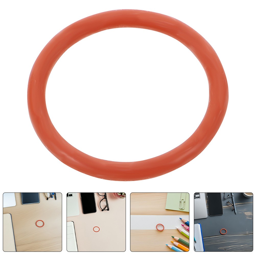 6Pcs Reusable Silicone Sealing for Ice Cream Machine Replacement Home Use