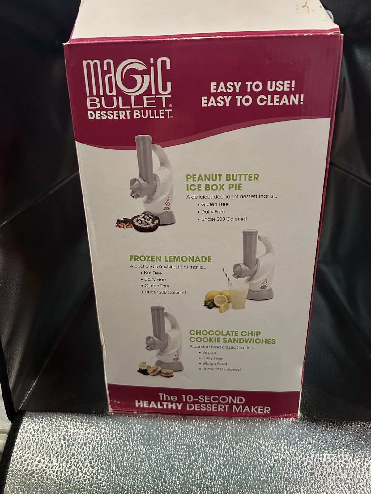 NEW Magic Bullet Dessert Bullet 10 Second Healthy Dessert Maker – Open Box