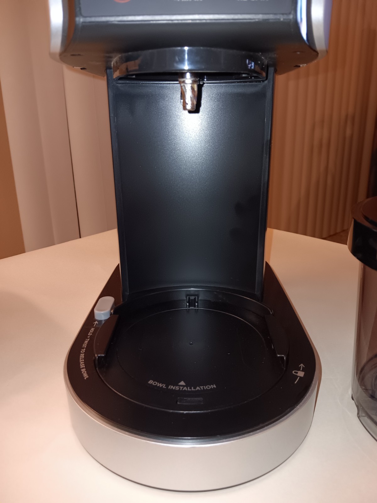 Ninja Creami Deluxe 11-in-1 Ice Cream Maker Silver Black NC501 **NO PINT JARS**