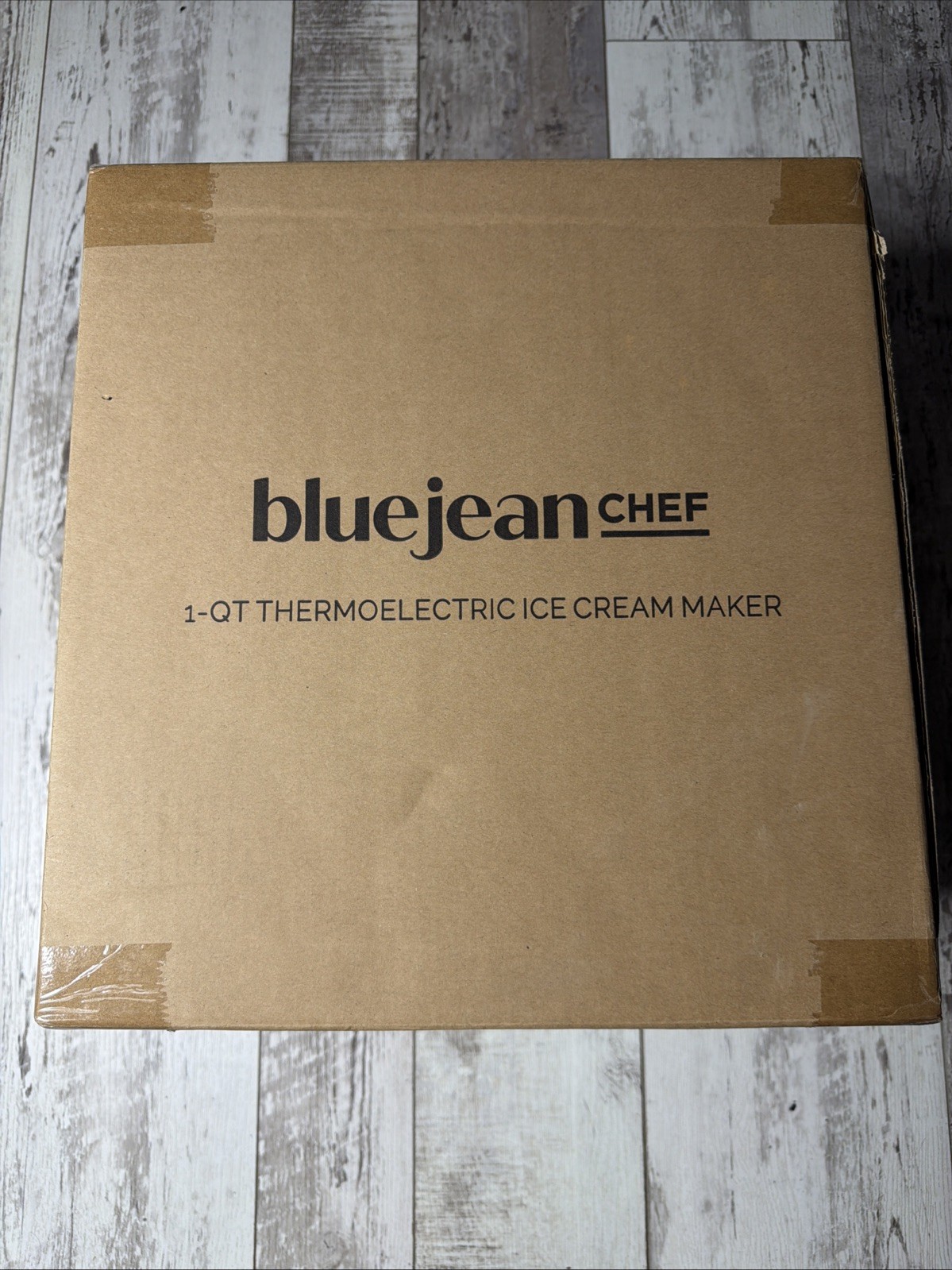 Blue Jean Chef 1QT Thermoelectric Ice Cream Maker – Butter Yellow- NEW IN BOX