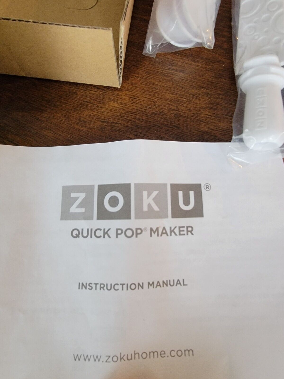Zoku Single Quick Pop Maker, Make Popsicles in as Little as 7 Minutes, Orange