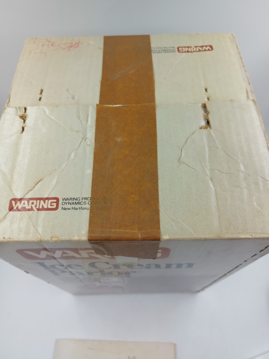 VTG Waring Ice Cream Parlor Maker Machine CF520-1 Original Box and Manual