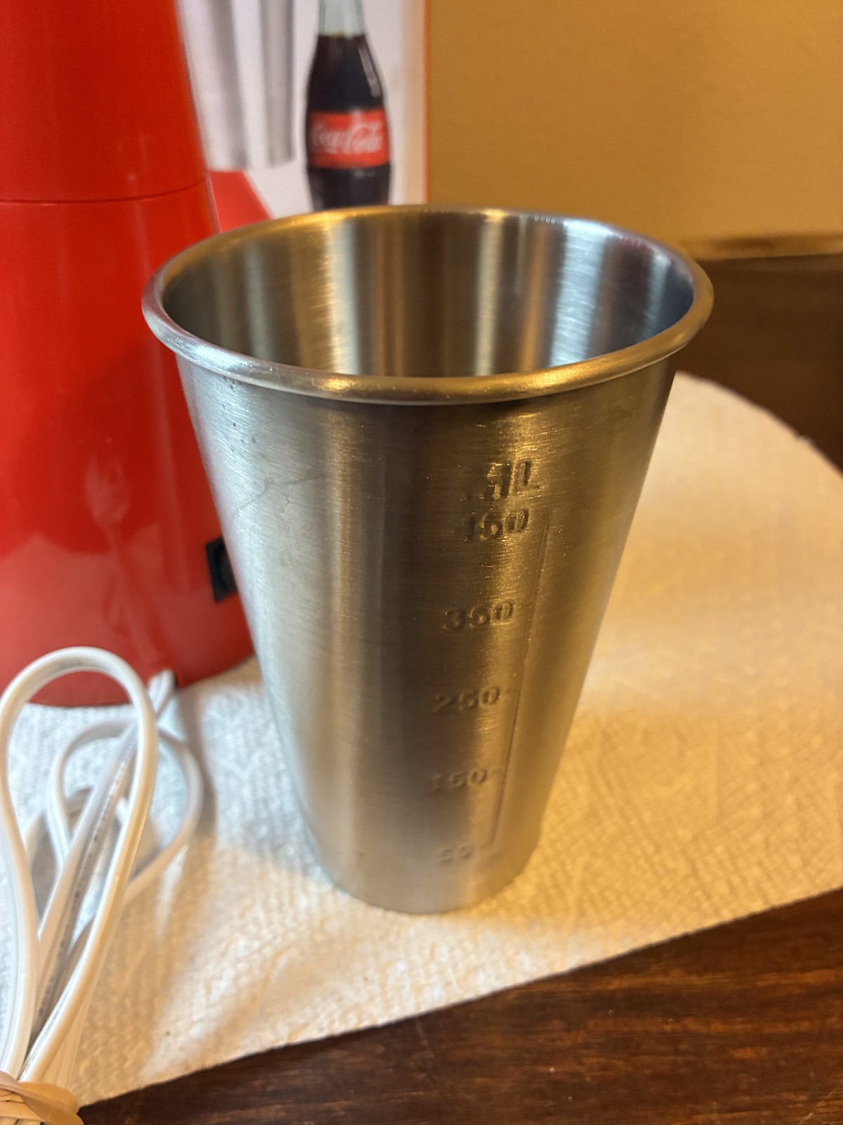 Coca-Cola Limited Edition 2 Speed Milkshake Maker By Nostalgia