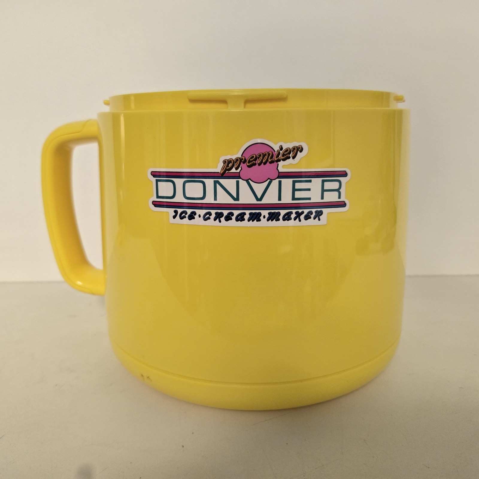 Donvier Premier 1 Quart Ice Cream Maker Plastic Base Body Replacement Part White