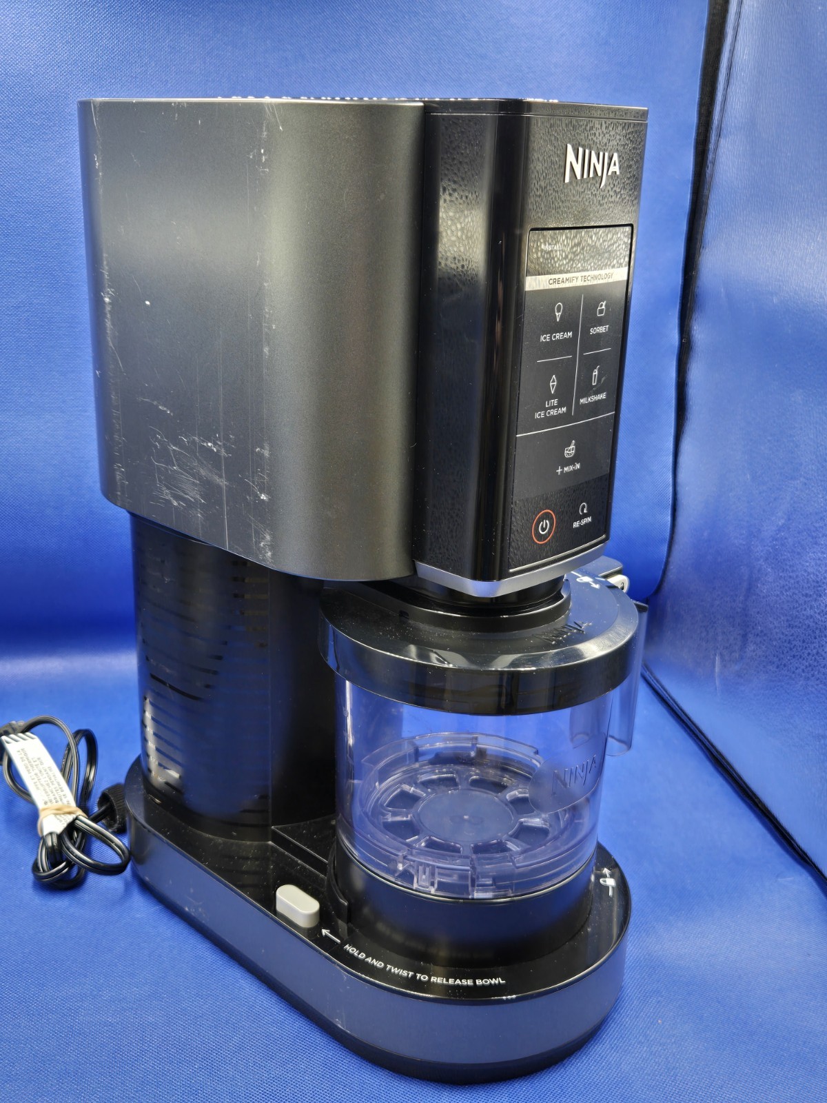 Read Scuffing Ninja Creami NC300 Ice Cream Maker Gelato Milkshake Frozen Dessert