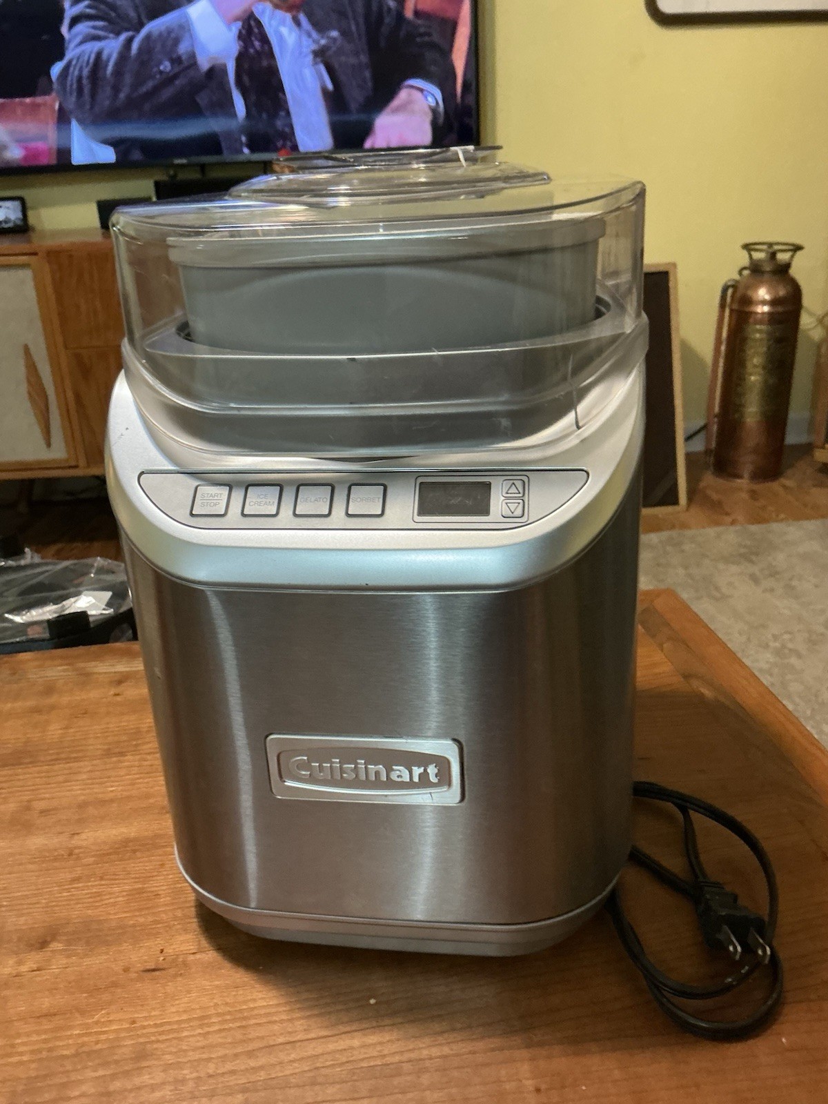 Cuisinart ICE-70 2-Quart Stainless Steel Ice Cream Maker Tested Works