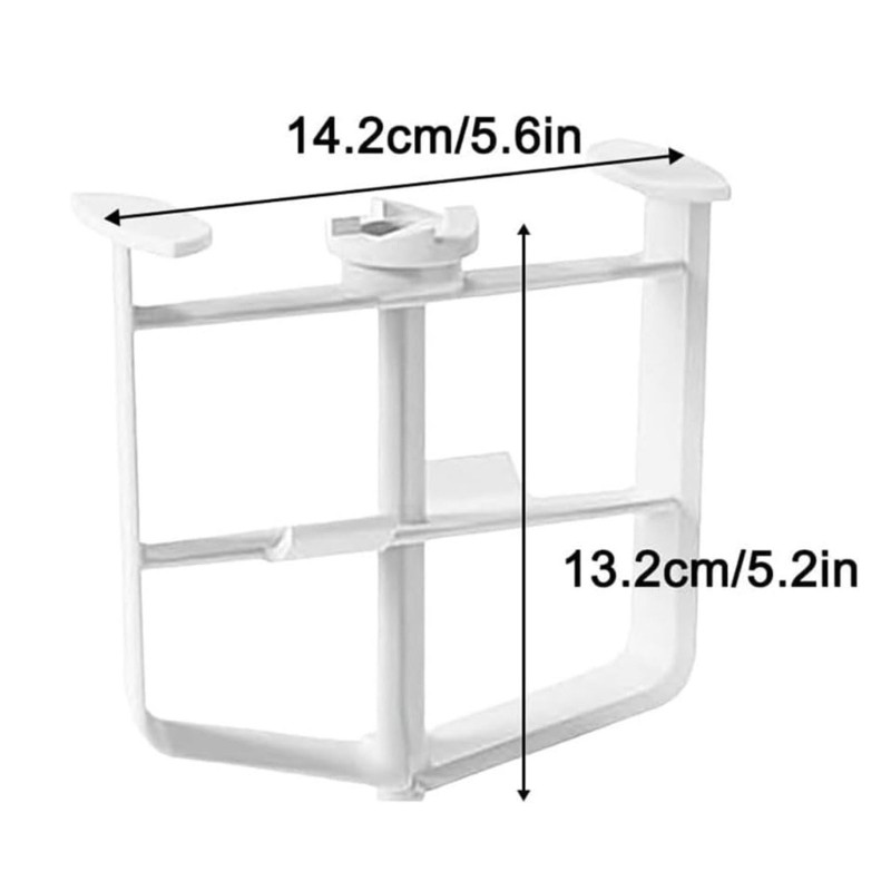 Quick Churn Ice Cream Attachment for Countertop Mixers Plastic Construction