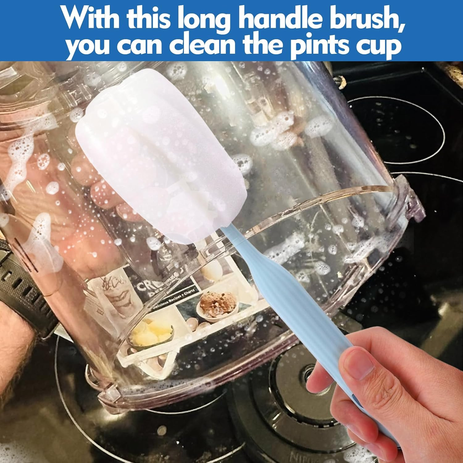 Ninja Swirl Creami Ice Cream Maker Cleaning Kit – 6 Piece Brush Set