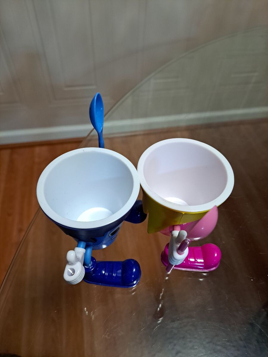 Ice Cream Cup With Little Spoon