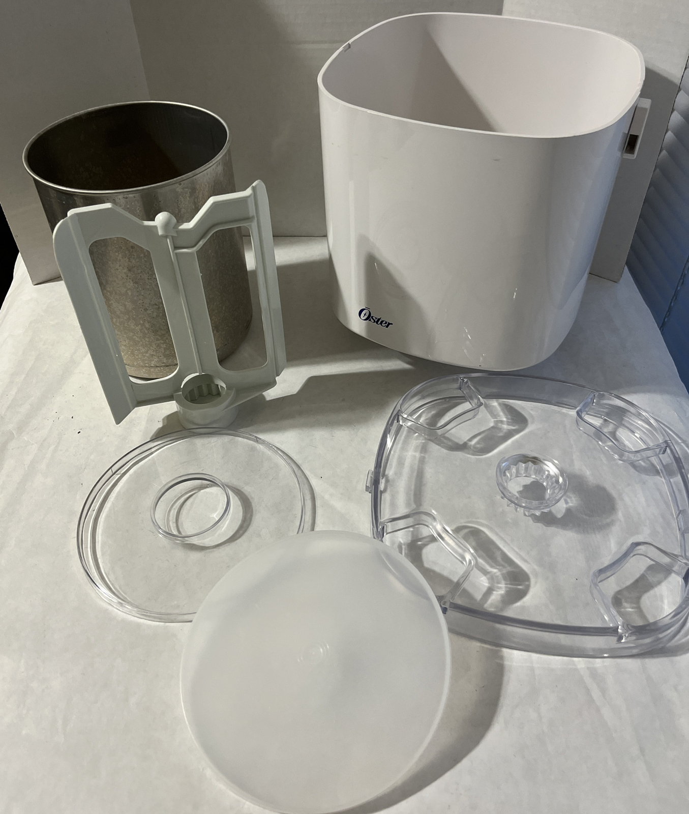 Oster Kitchen Center Quick Freeze Ice Cream Maker Accessory 5930-08 READ