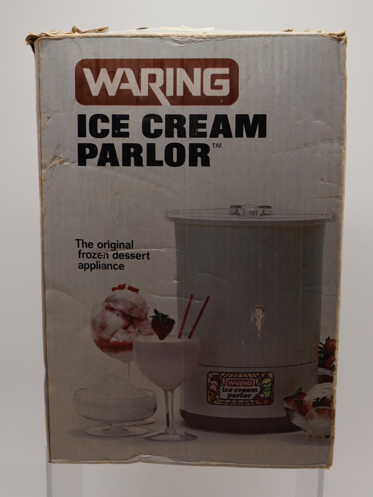 Vintage Waring Ice Cream Parlor CF520-1 Complete Set Open Box