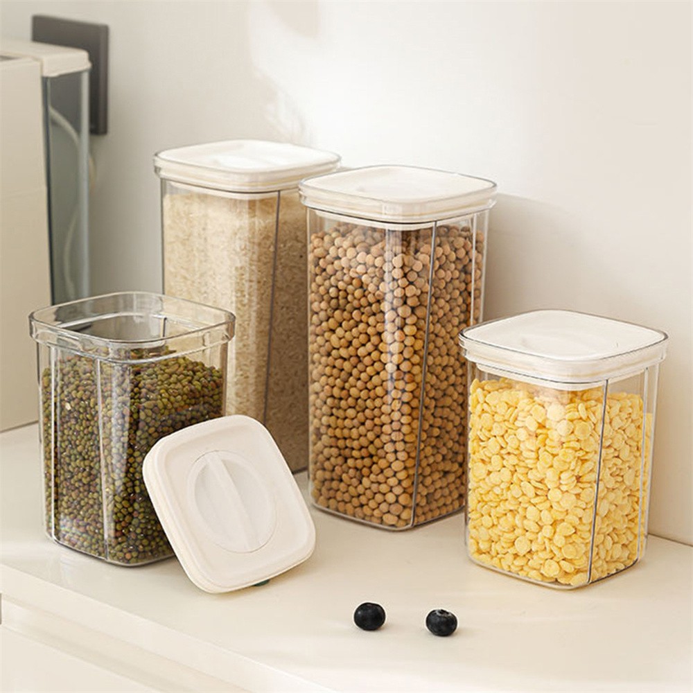 Large Capacity Airtight Storage Jar for Yogurt Strainer & Cereals, Reusable