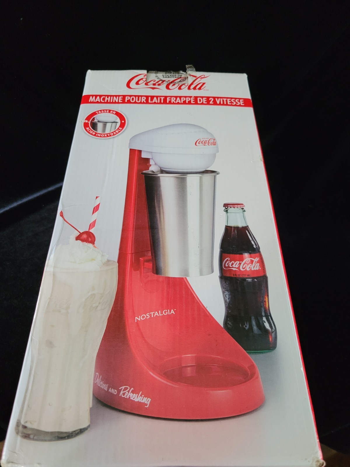 Coca-Cola Limited Edition 2 Speed Milkshake Maker By Nostalgia