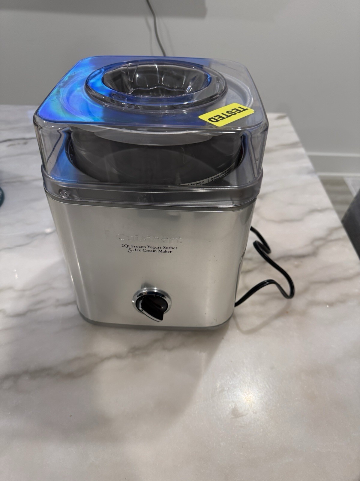 Cuisinart Pure Indulgence 2Qt Frozen Yogurt-Sorbet & Ice Cream Maker ICE-30BC