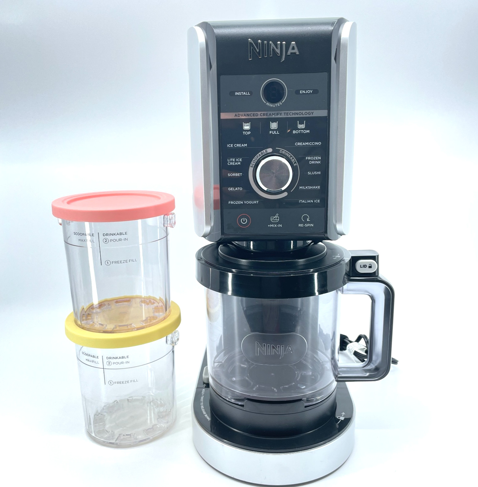 Ninja CREAMi XL Deluxe NC501 11-in-1 Ice Cream Maker 2 24oz Pints Tested