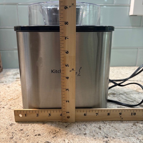 Kitchen Ace SU-581 Ice Cream Maker 2.0L Stainless Steel 12W