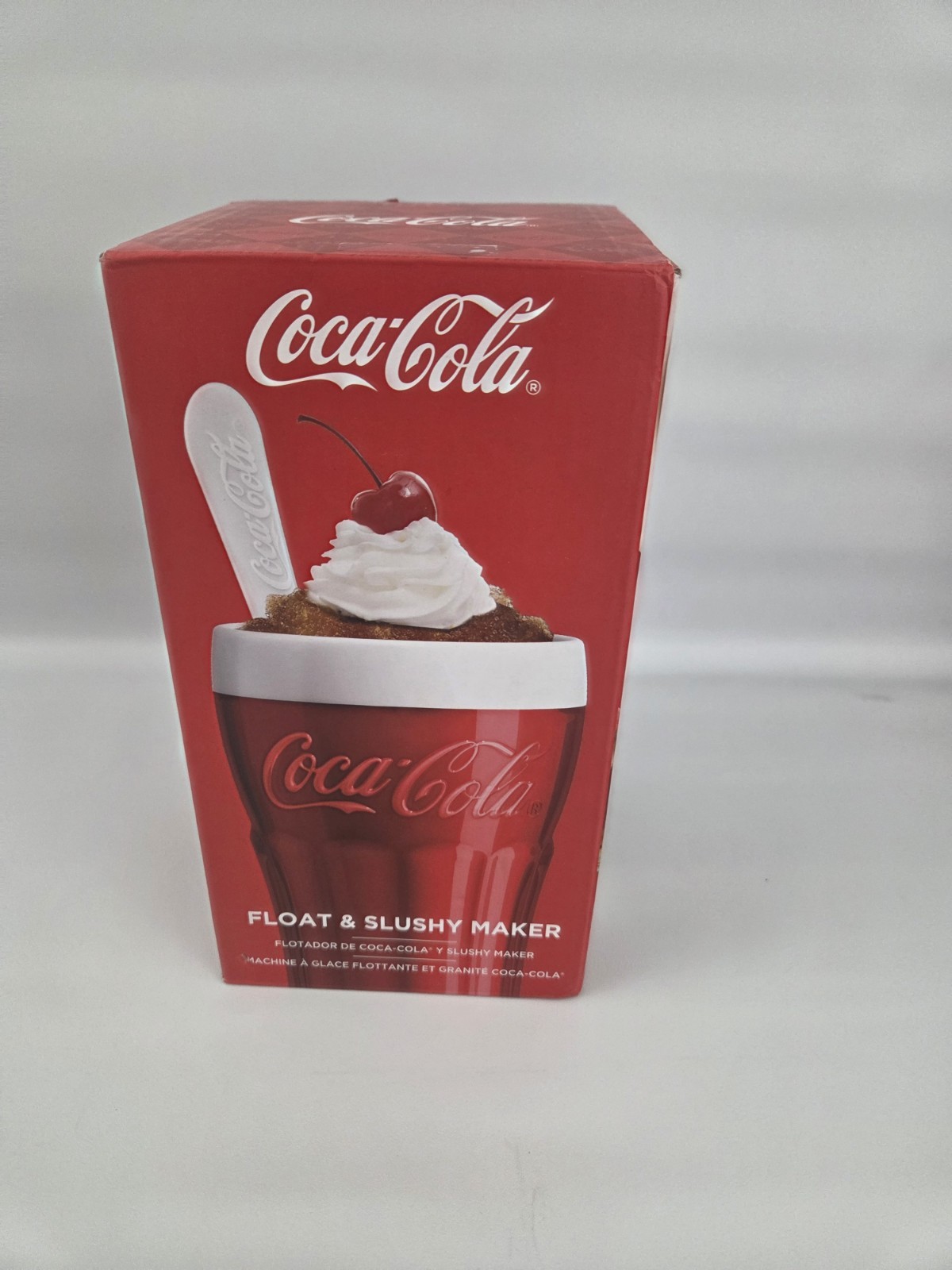 Coca-Cola Float & Slushy Maker Make & Serve Cup/Freezer Core NIB