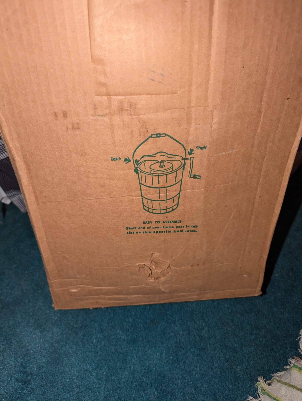 Six Quart White Mountain Ice Cream Freezer Rare Good Condition See Photos 643
