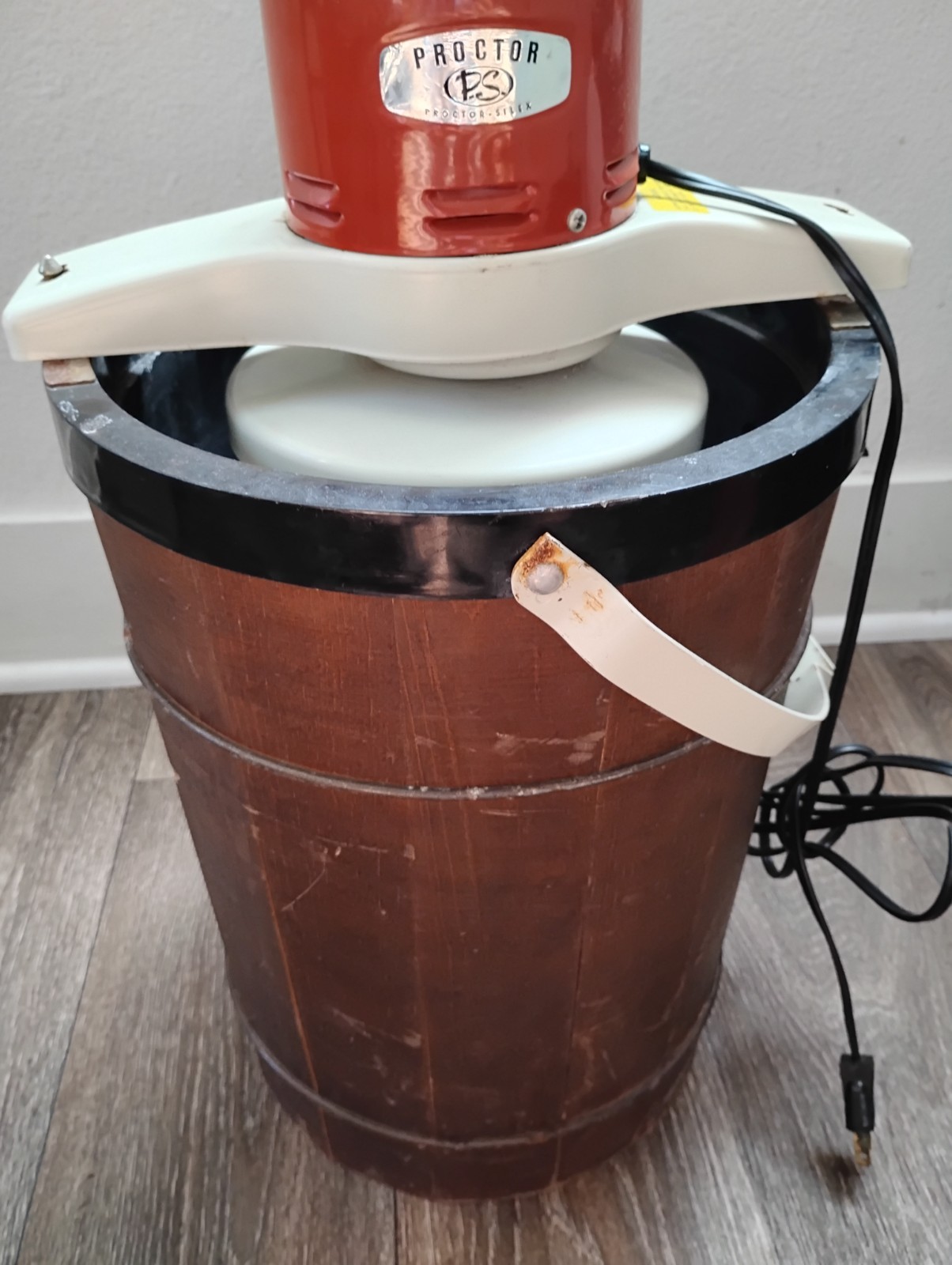 6qt ice cream maker Proctor silex model 88113 whit motor