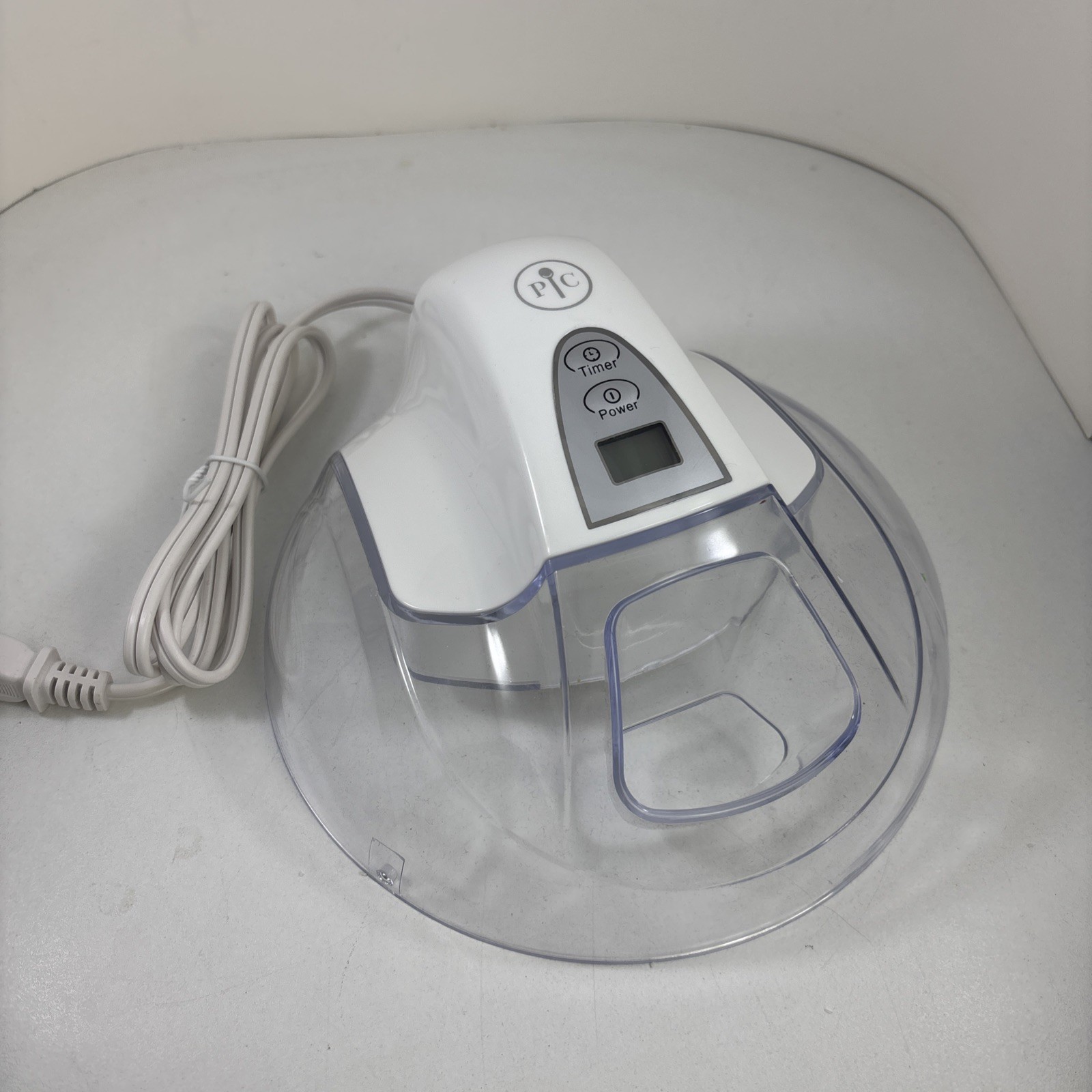 Pampered Chef Model 1534 Ice Cream Maker -Parts -Replacement Lid & Power Unit