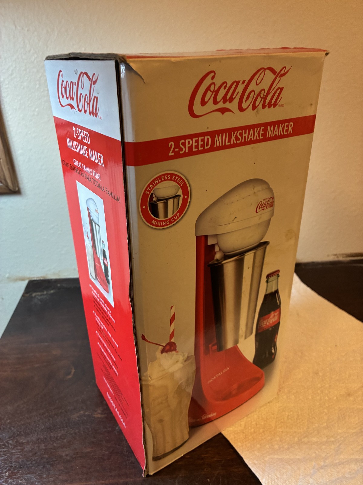 Coca-Cola Limited Edition 2 Speed Milkshake Maker By Nostalgia
