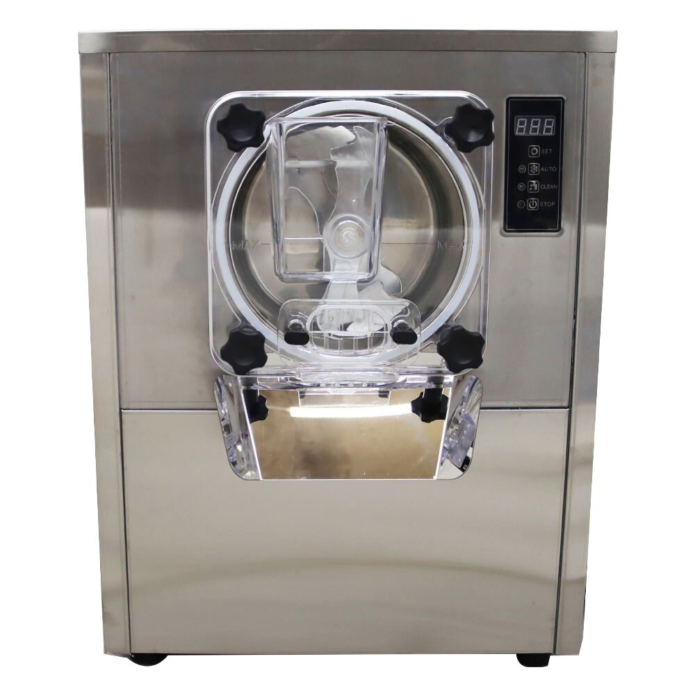 110V Desktop Commercial Hard Ice Cream Machine Powered Ice Cream Maker 25-30L/h
