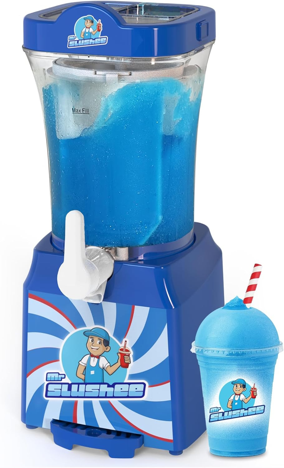 Slushie Machine for Home, New and Improved Countertop Slushy Maker for Kitchen,