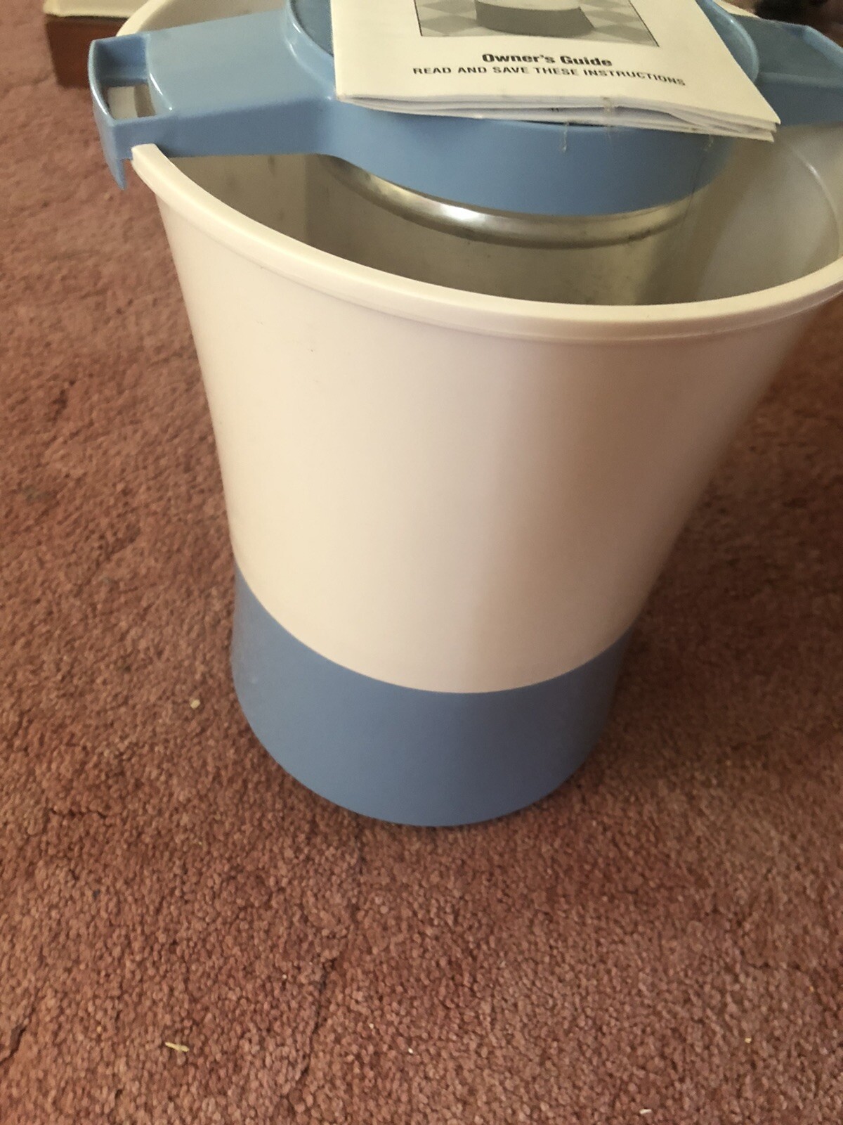 Rival ice cream parlor ice cream maker