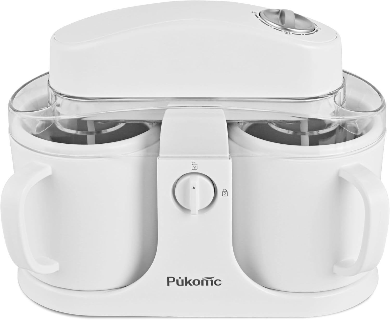 Ice Cream Maker Machine for Home Use, with Two Ice Cream Bowls,Simple Operation
