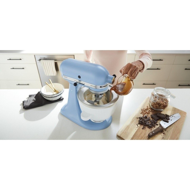 Ice Cream Maker Attachment Stand Mixers 2 Quart Dasher Bowl Home Kitchen New