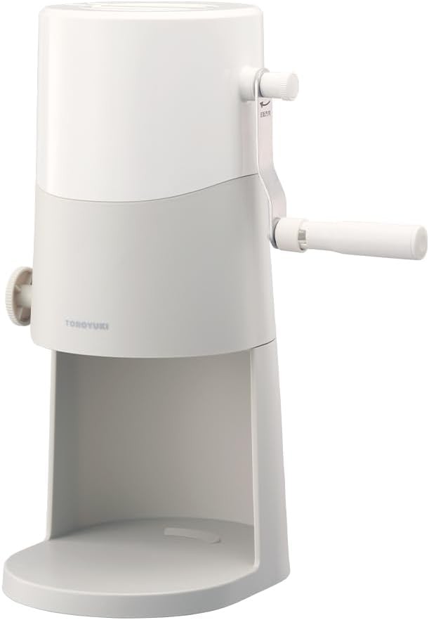 Doshisha Kakigori Shaved fluffy Snow Ice Maker Manual White From Japan