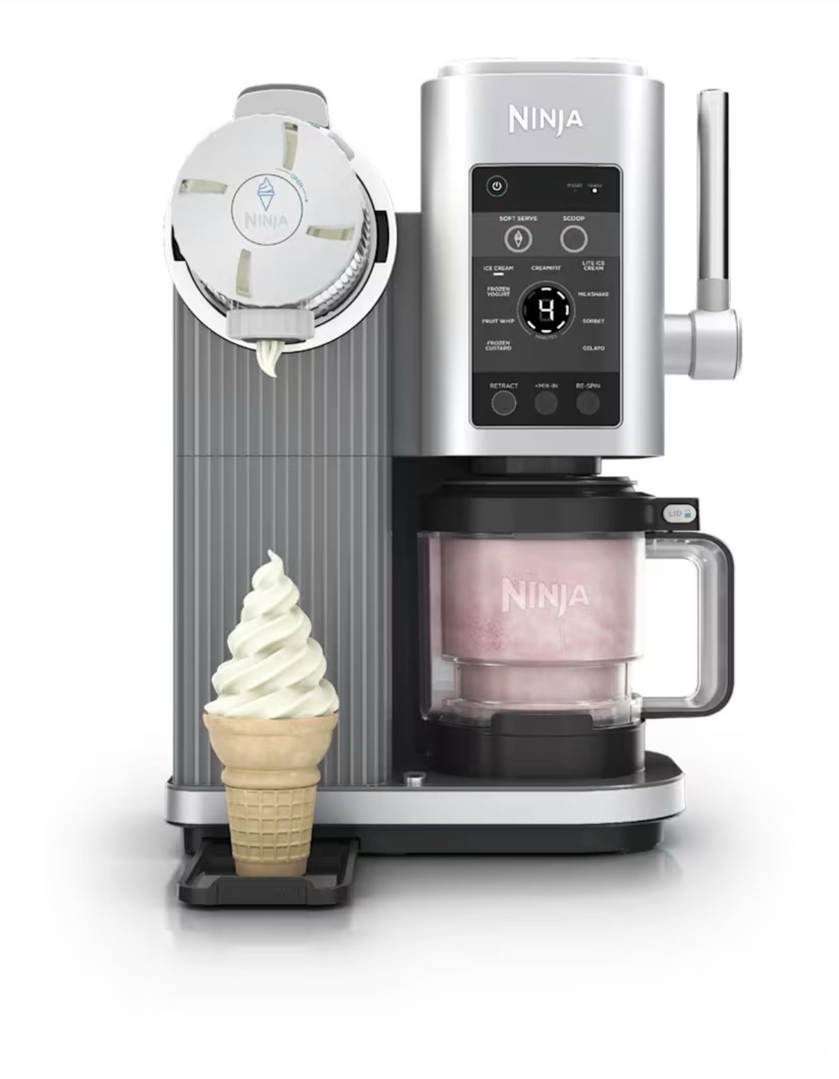 Ninja SWIRL By CREAMi 13-in-1 Soft Serve & Ice Cream Maker with Pints