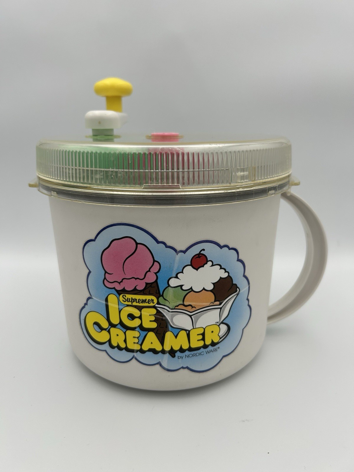 Vintage Hand Crank Supremer Ice Creamer By Nordic Ware 1 1/2 pints NO MANUAL
