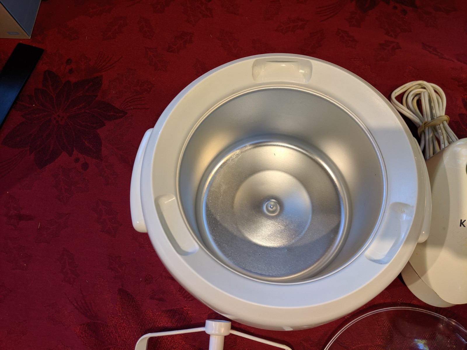 KRUPS La Graciere Electric Ice Cream Sorbet Frozen Yogurt Maker 1.5 Qt. #358