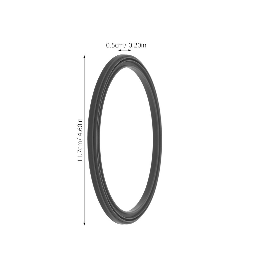 2pcs Ice Cream Machine Seal Replacement Silicone Gasket Leak-Proof
