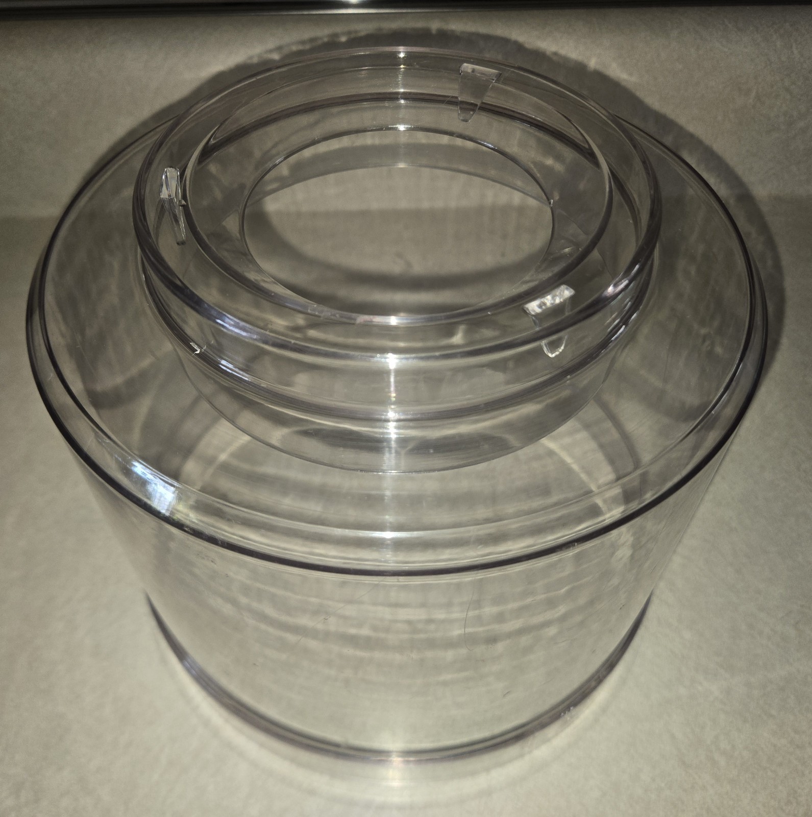 CUISINART Frozen Yogurt Ice Cream Maker Parts ICE 21 Replacement Clear Lid