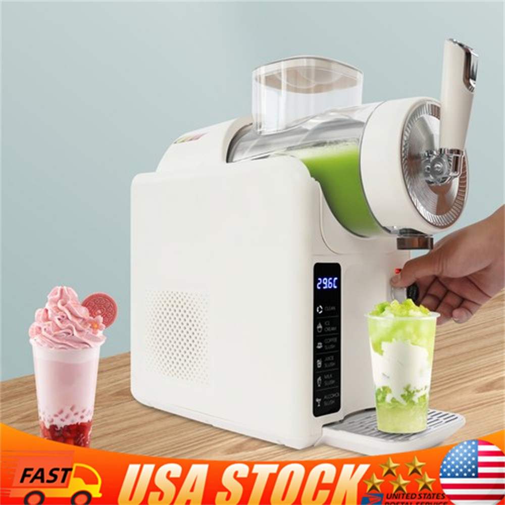 Slushie Machine for Home No Ice Needed, 60.9oz Frozen Drink Maker Self-Cleaning