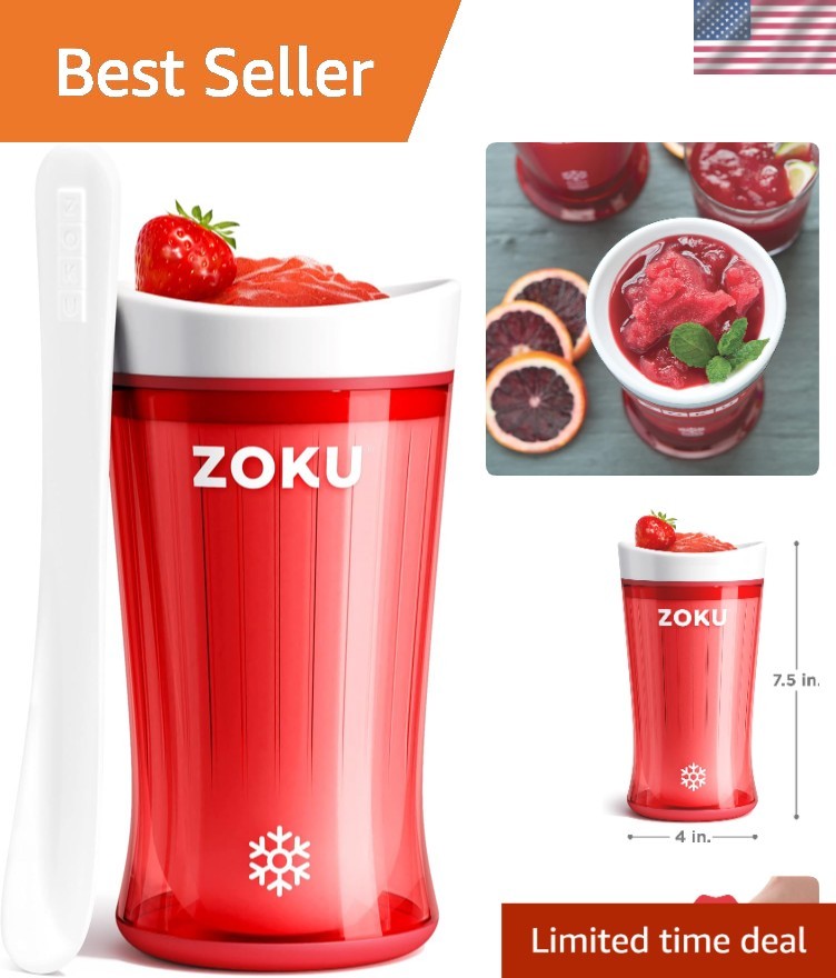 Single-Serving Slush and Shake Maker – Create Smoothies Anytime, Anywhere