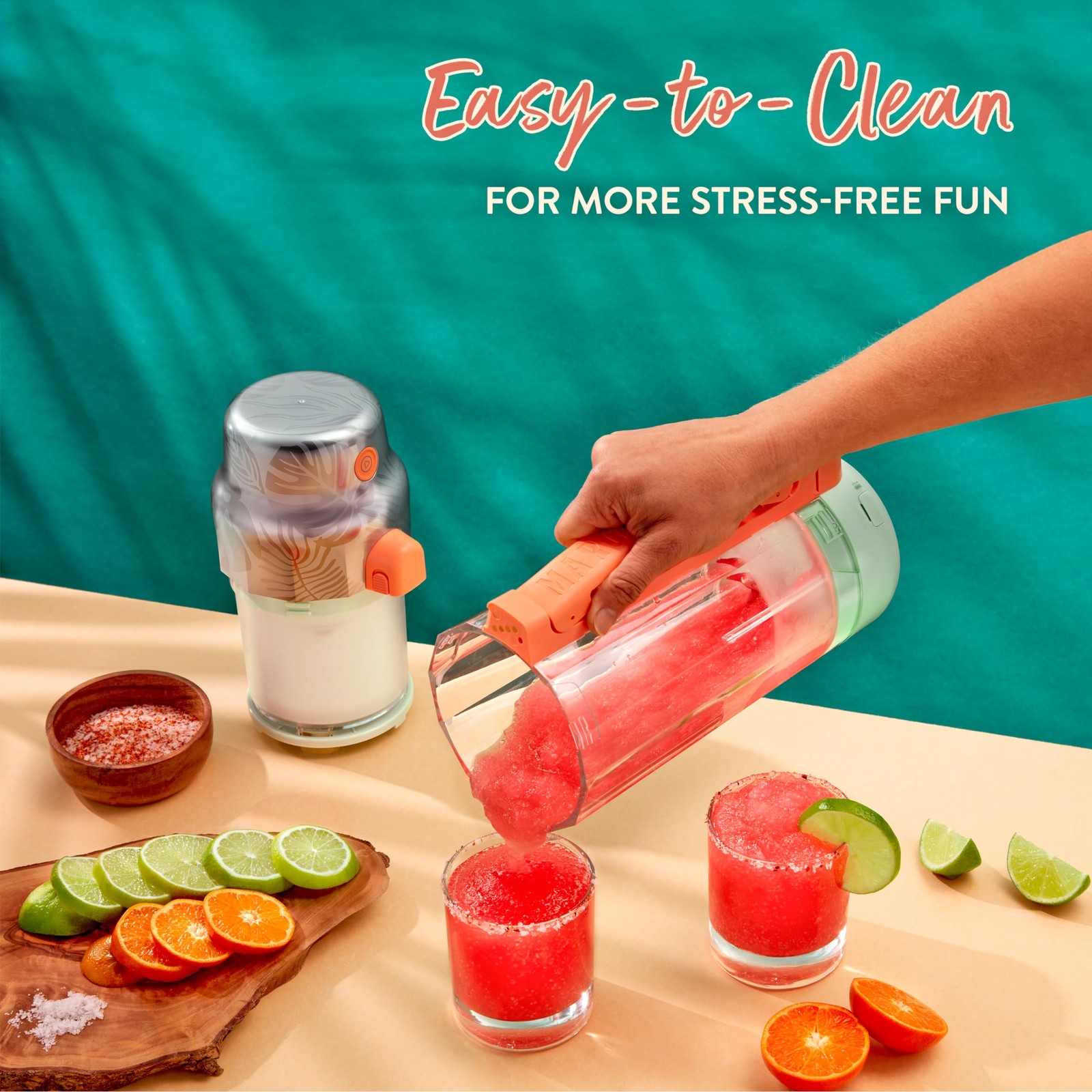 Margaritaville Maui Portable Frozen Drink Machine and Blender Ideal for Resor…