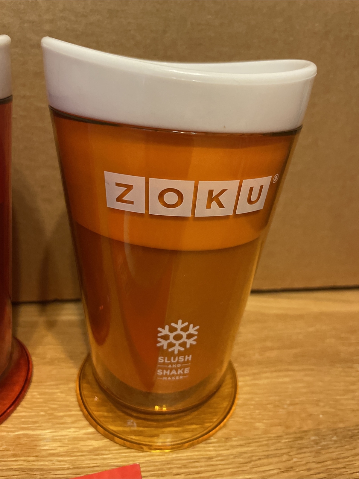 LOT (3) ZOKU Slush and Shake Make & Serve Cups w/ The Art of Slush Book