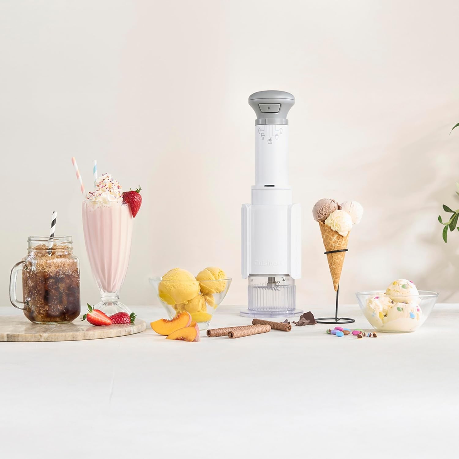 Ice Cream Maker – FastFreeze 5-in-1 Ice Cream, Milkshakes, Slushies, Sorbets